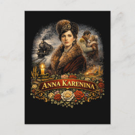 Anna Karenina Briefkaart
