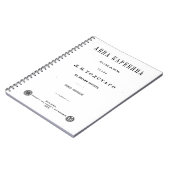 Anna Karenina - Eerste boekomslag (1878) Notitieboek (Linkerzijde)