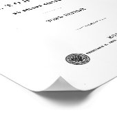 Anna Karenina - Eerste boekomslag (1878) Poster (Hoek)