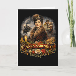 Anna Karenina Feestdagen Kaart