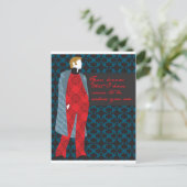 Anna Karenina Quote Gift "Count Vronsky" Briefkaart (Staand voorkant)