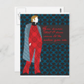 Anna Karenina Quote Gift "Count Vronsky" Briefkaart (Voorkant / Achterkant)