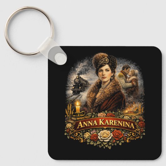 Anna Karenina Sleutelhanger (Voorkant)
