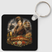 Anna Karenina Sleutelhanger (Achterkant)