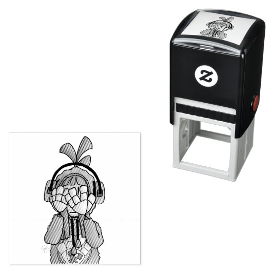 Anna - keines /  zelfinktende stempel (In situ)