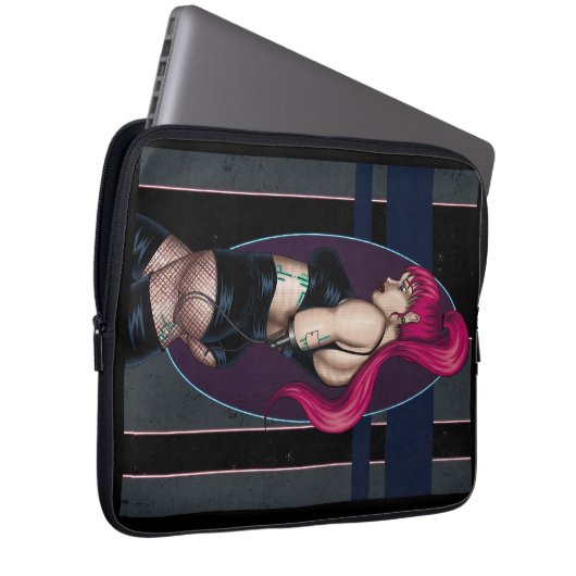 Anna Laptop Sleeve (Voorkant Rechts)