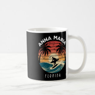 Anna Maria Beach Florida Surfplank Golven Strand Koffiemok