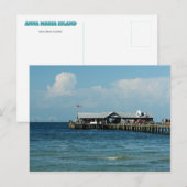 Anna Maria City Pier Briefkaart (Voorkant / Achterkant)