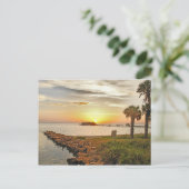 Anna Maria City Pier op Sunrise Briefkaart (Staand voorkant)