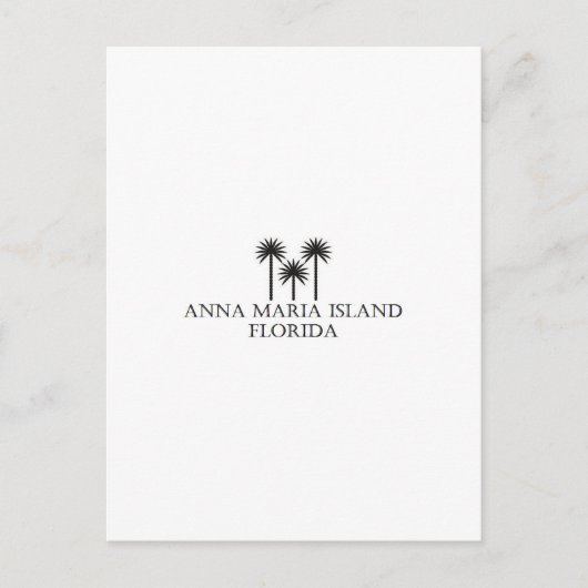 Anna Maria Island Briefkaart (Voorkant)
