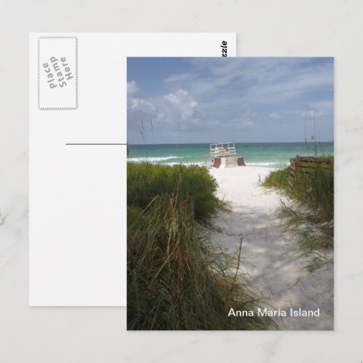 Anna Maria Island Briefkaart (Voorkant / Achterkant)