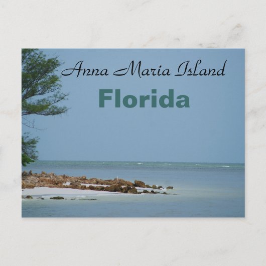 Anna Maria Island, briefkaart van Florida (Voorkant)