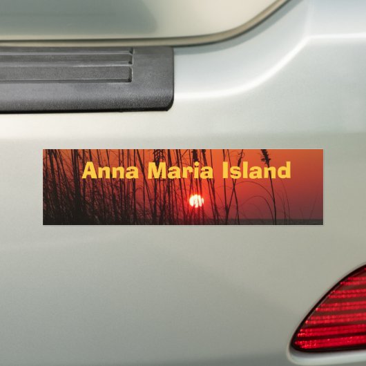 Anna Maria Island Bumpersticker (Op auto)