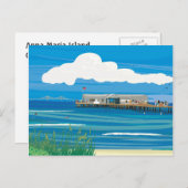 Anna Maria Island City Pier Briefkaart (Voorkant / Achterkant)