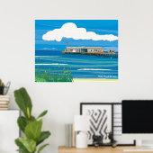 Anna Maria Island City Pier Poster (Thuiskantoor)