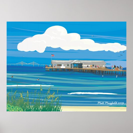 Anna Maria Island City Pier Poster (Voorkant)