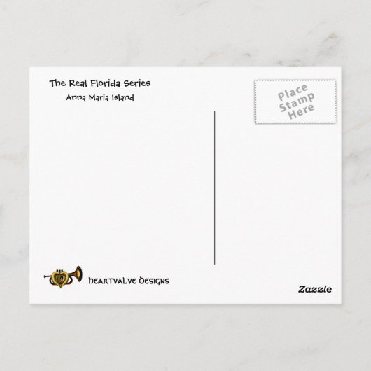 Anna Maria Island, FL Briefkaart (Achterkant)