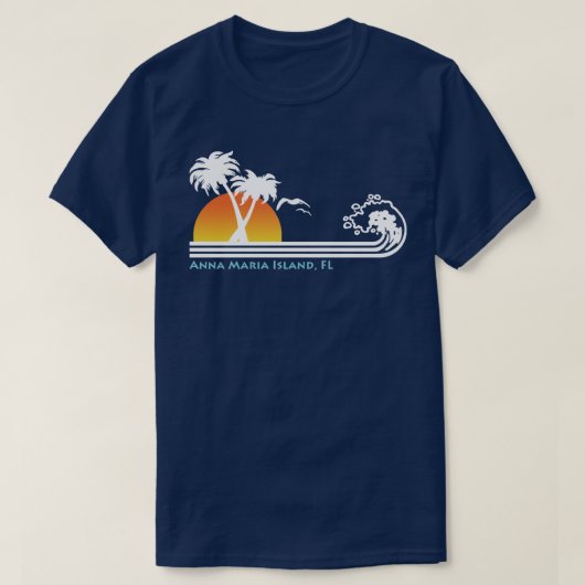 Anna Maria Island FL T-shirt (Design voorkant)