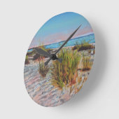 Anna Maria Island, Florida Beach Painting Ronde Klok (Hoek)