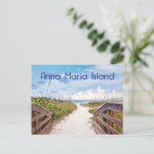 Anna Maria Island Florida Bradenton Beach foto Briefkaart (Staand voorkant)