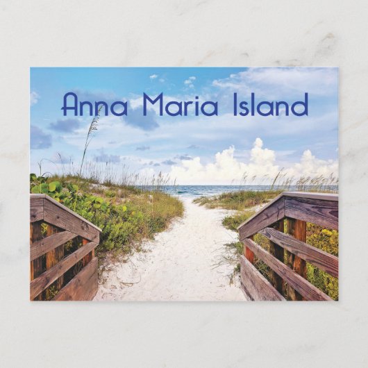 Anna Maria Island Florida Bradenton Beach foto Briefkaart (Voorkant)