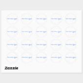 Anna Maria Island Florida Classic Design Ronde Sticker (Vel)