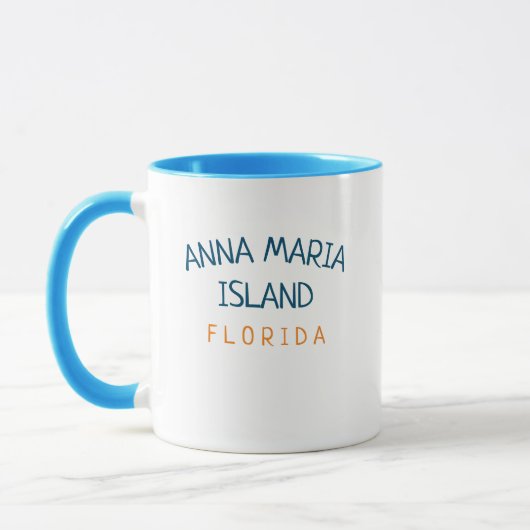 Anna Maria Island Florida Coffee Mok (Links)