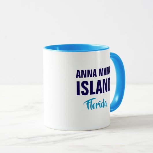 Anna Maria Island Florida Coffee Mug Mok (Voorkant rechts)