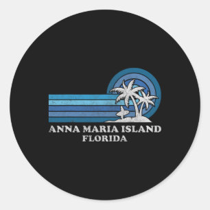 Anna Maria Island Florida familie Summer VA Ronde Sticker