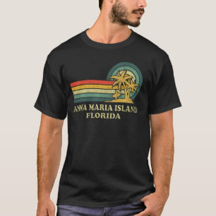 Anna Maria Island Florida Gezinsvakantie Vintage T-shirt