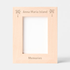 Anna Maria Island Florida Laser Engraved frame Gegraveerde Lijstjes