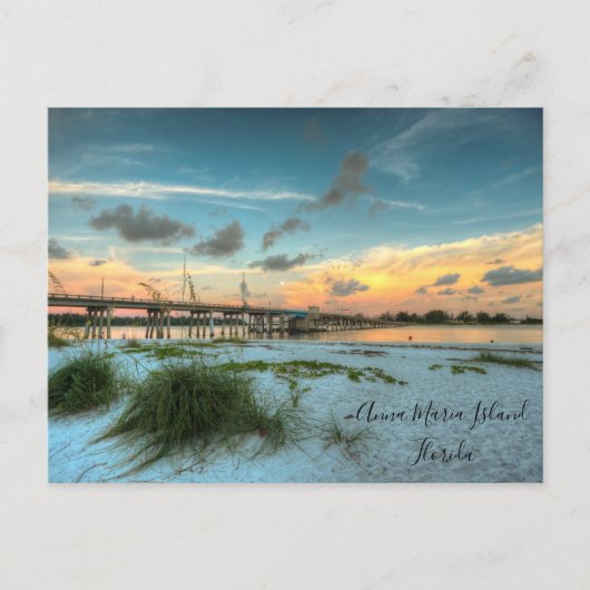 Anna Maria Island Florida Post Card Briefkaart (Voorkant)