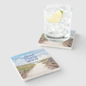 Anna Maria Island Florida Stenen Onderzetter (Zijkant)