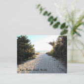 Anna Maria Island Florida - strand - zon Briefkaart (Staand voorkant)