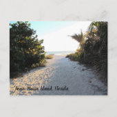 Anna Maria Island Florida - strand - zon Briefkaart (Voorkant)