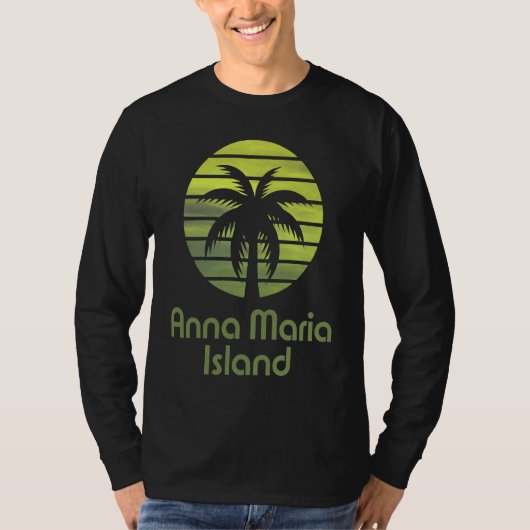 Anna Maria Island Florida Travel Vacation T-shirt (Voorkant)