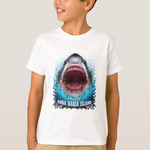 Anna Maria Island Florida Vakantie Grote Witte Haa T-shirt