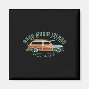 Anna Maria Island Florida Vintage Surfen Magneet