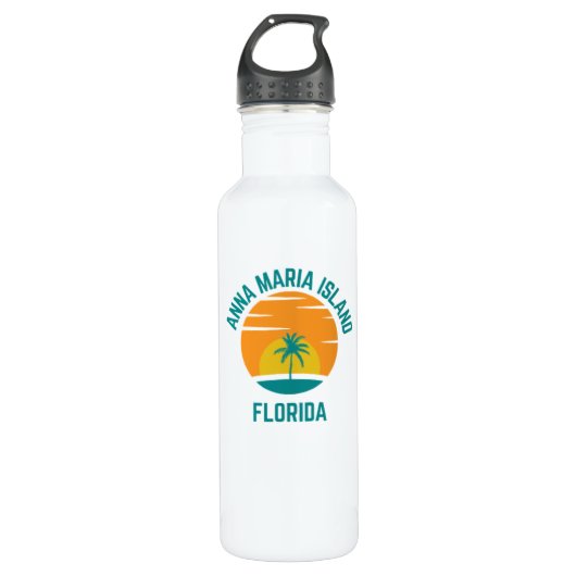 Anna Maria Island Florida Water Bottle Waterfles (Voorkant)