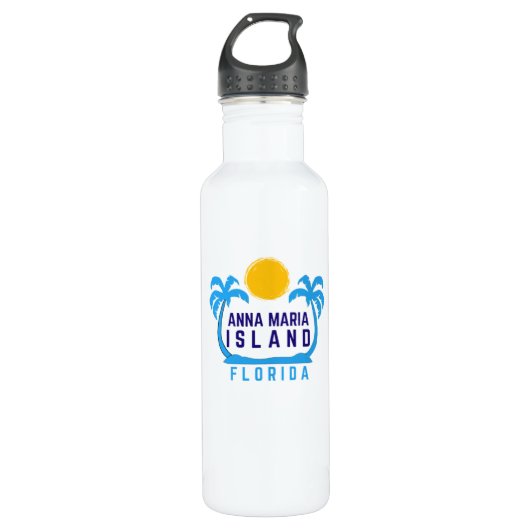 Anna Maria Island Florida Water Bottle Waterfles (Voorkant)