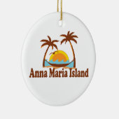 Anna Maria Island. Keramisch Ornament (Rechts)