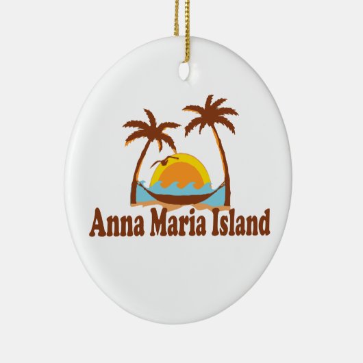 Anna Maria Island. Keramisch Ornament (Rechts)