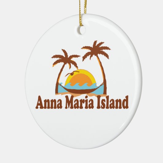 Anna Maria Island. Keramisch Ornament (Links)