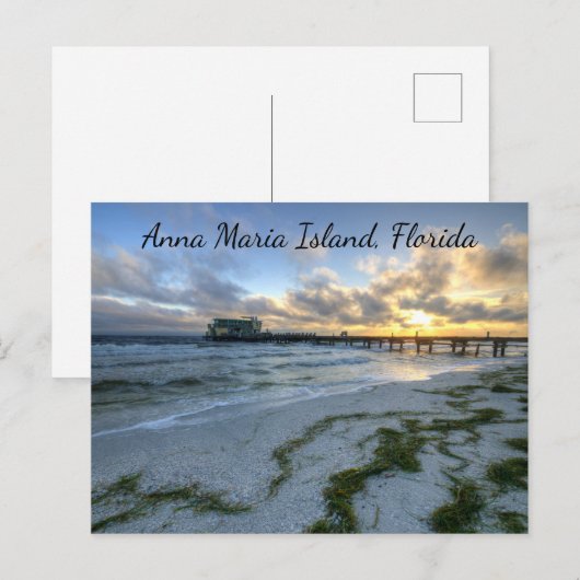 Anna Maria Island Pier Briefkaart (Voorkant / Achterkant)