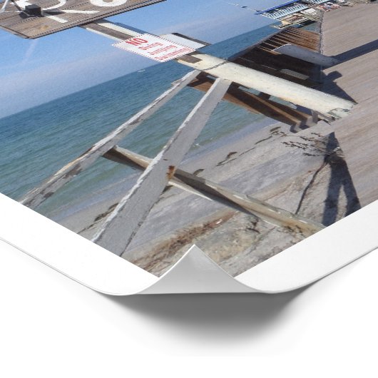 Anna Maria Island Pier Poster (Hoek)