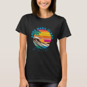 Anna Maria Island Retro 1980s Style Beach T-shirt (Voorkant)