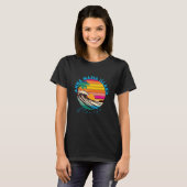 Anna Maria Island Retro 1980s Style Beach T-shirt (Voorkant volledig)