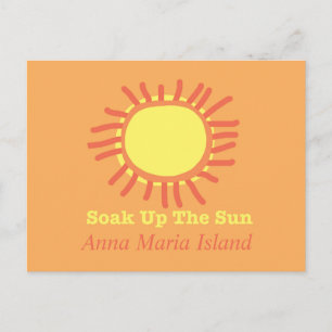 Anna Maria Island Soak up the Sun Briefkaarten