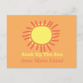 Anna Maria Island Soak up the Sun Briefkaarten (Voorkant)