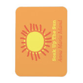 Anna Maria Island Soak up the Sun Flexible Magnet Magneet (Verticaal)